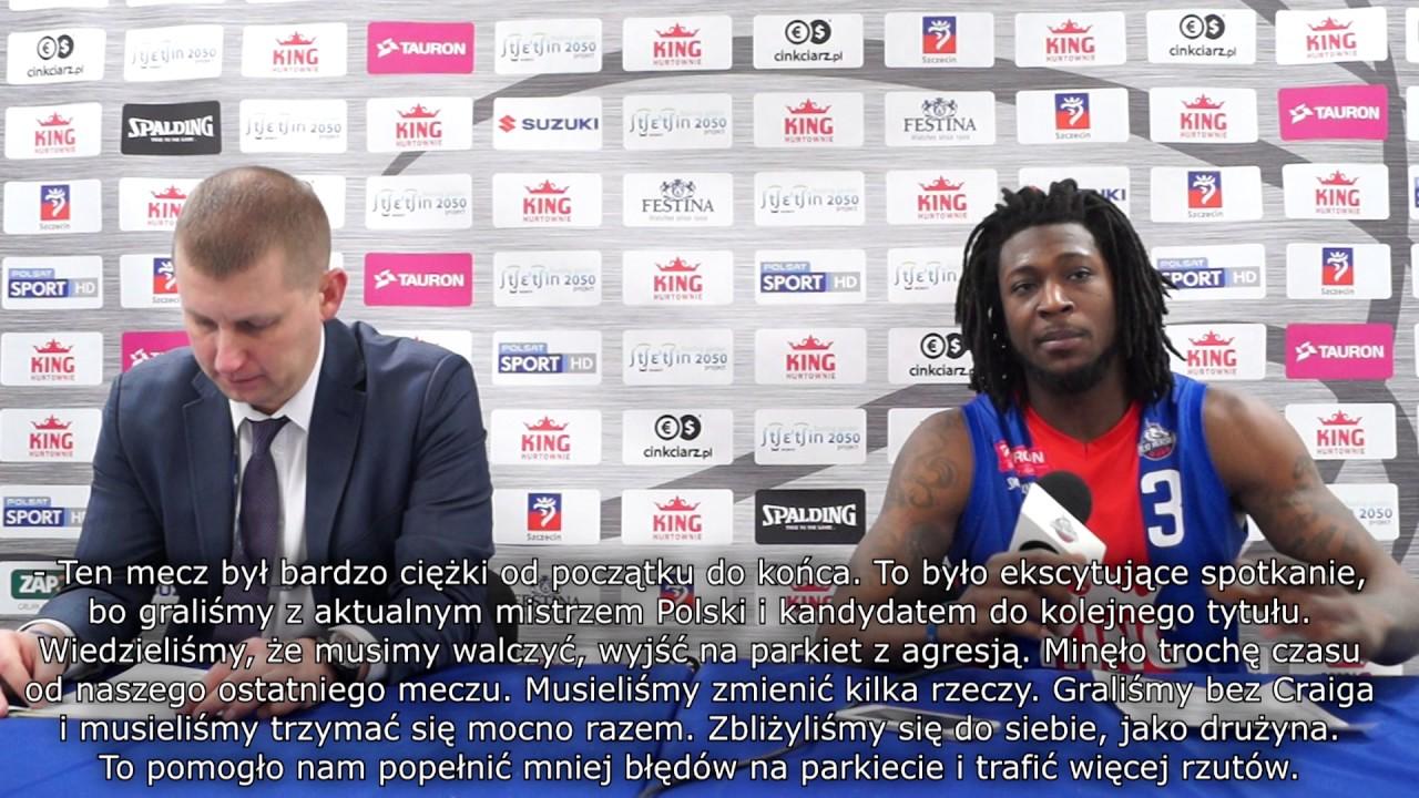 Konferencja prasowa King Szczecin - Stelmet BC Zielona Góra 84:77