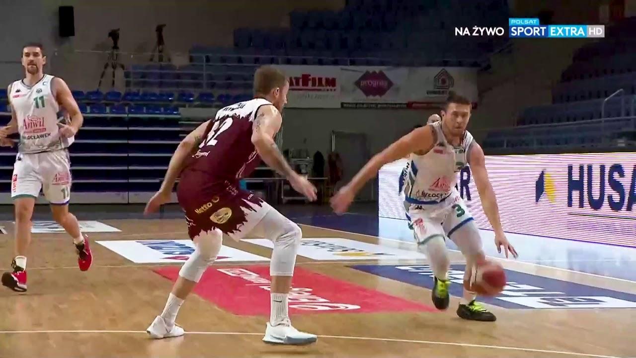 Kacper Młynarski efektownie blokuje! #EnergaBasketLiga #PLKPL