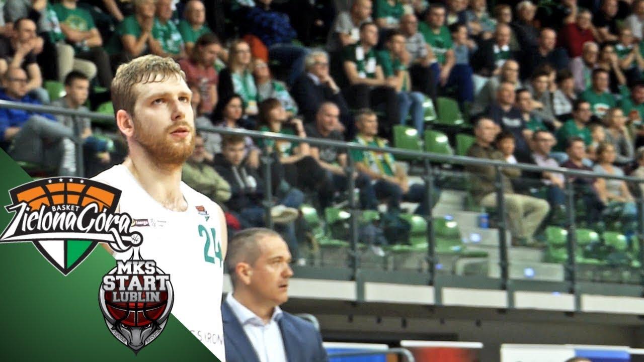 Stelmet Enea BC Zielona Góra vs TBV Start Lublin 92:70 (skrót meczu)