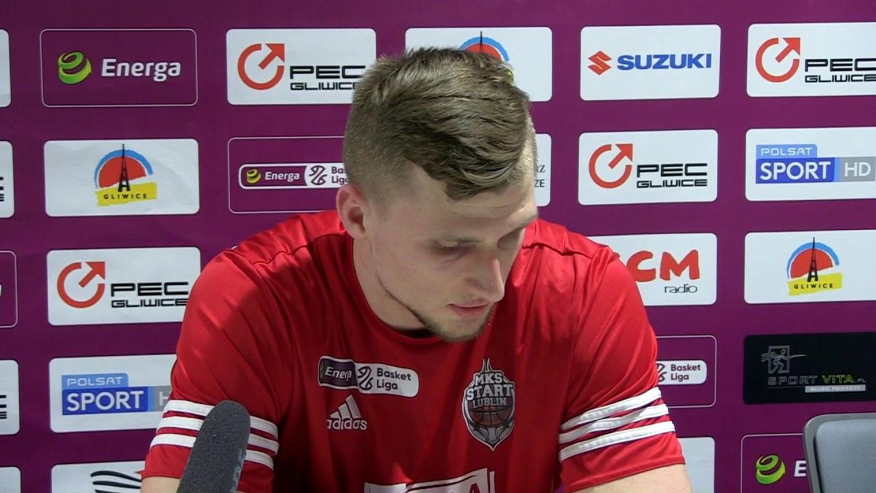 Konferencja prasowa po meczu GTK Gliwice - TBV Start Lublin