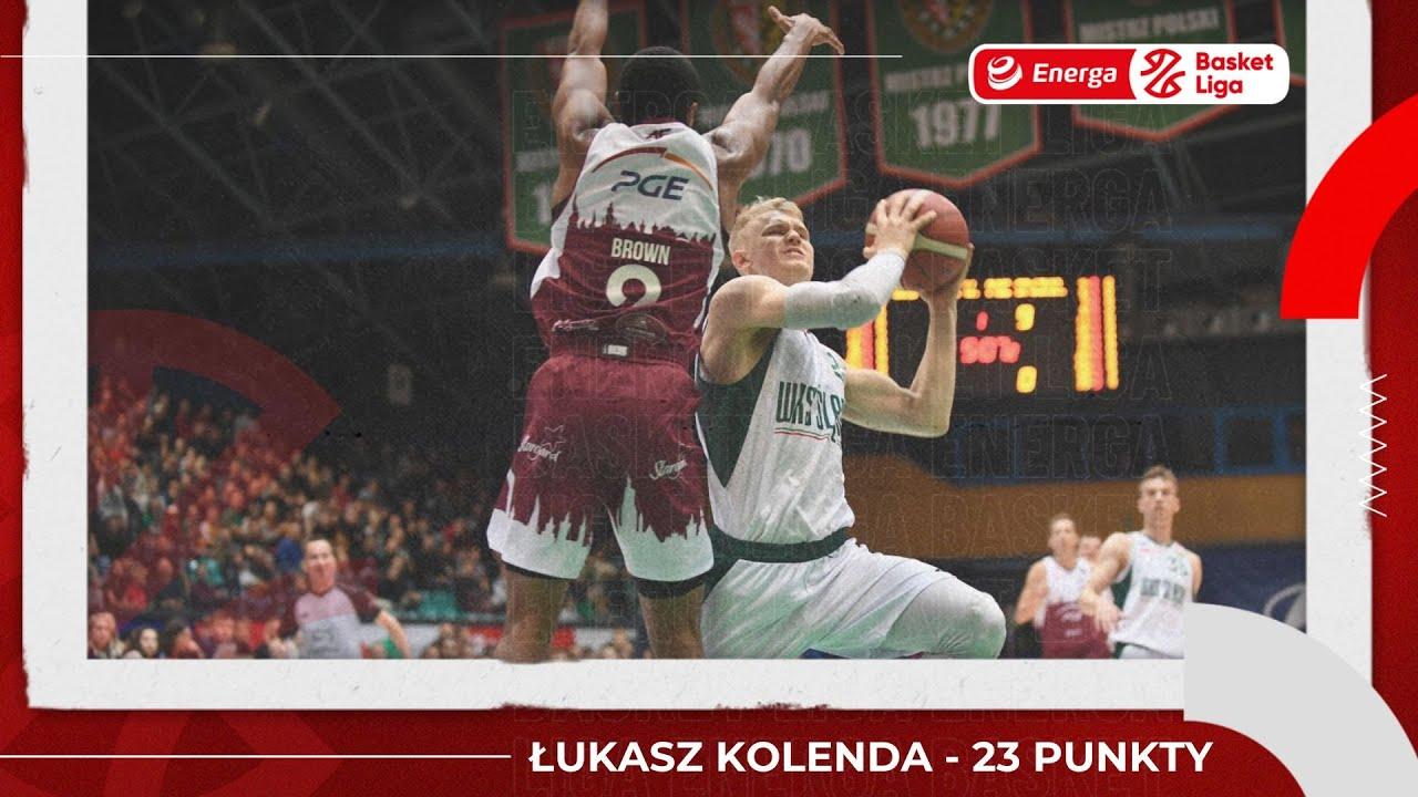 23 punkty Łukasza Kolendy #EnergaBasketLiga #PLKPL