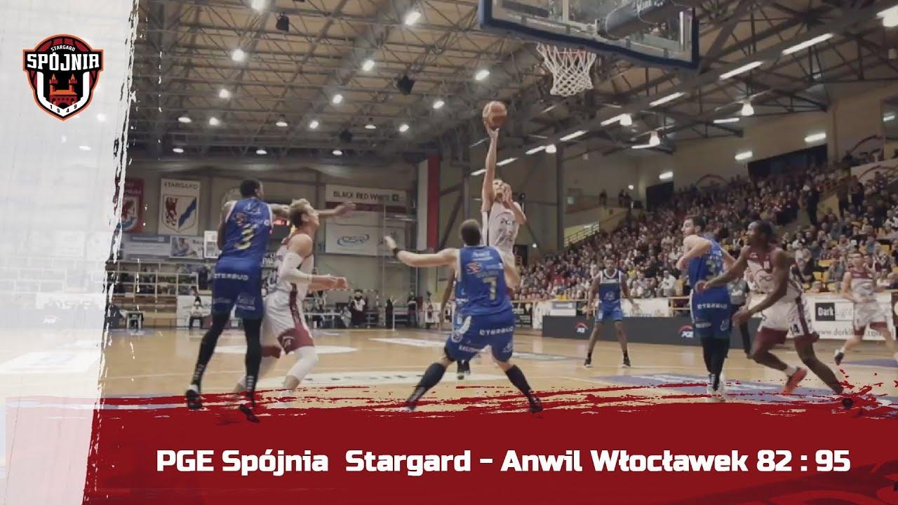 Skrót meczu PGE Spójnia  Stargard - Anwil Włocławek