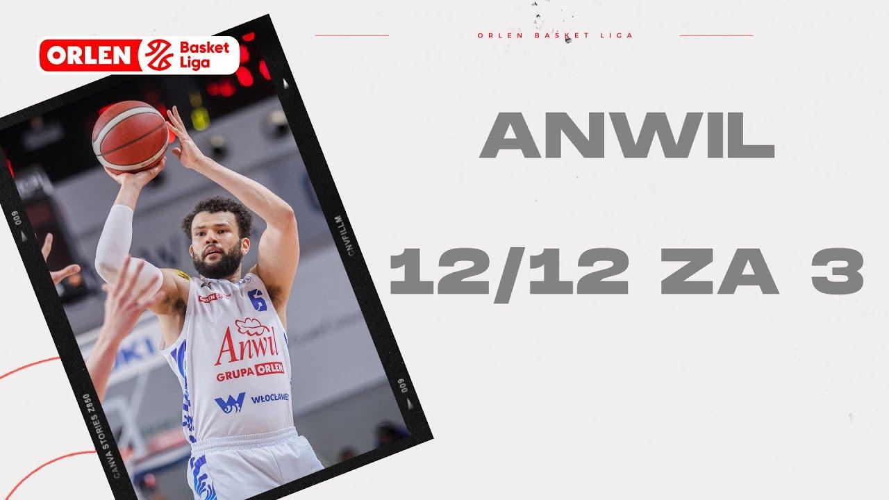  12/12 za trzy w pierwszej połowie!