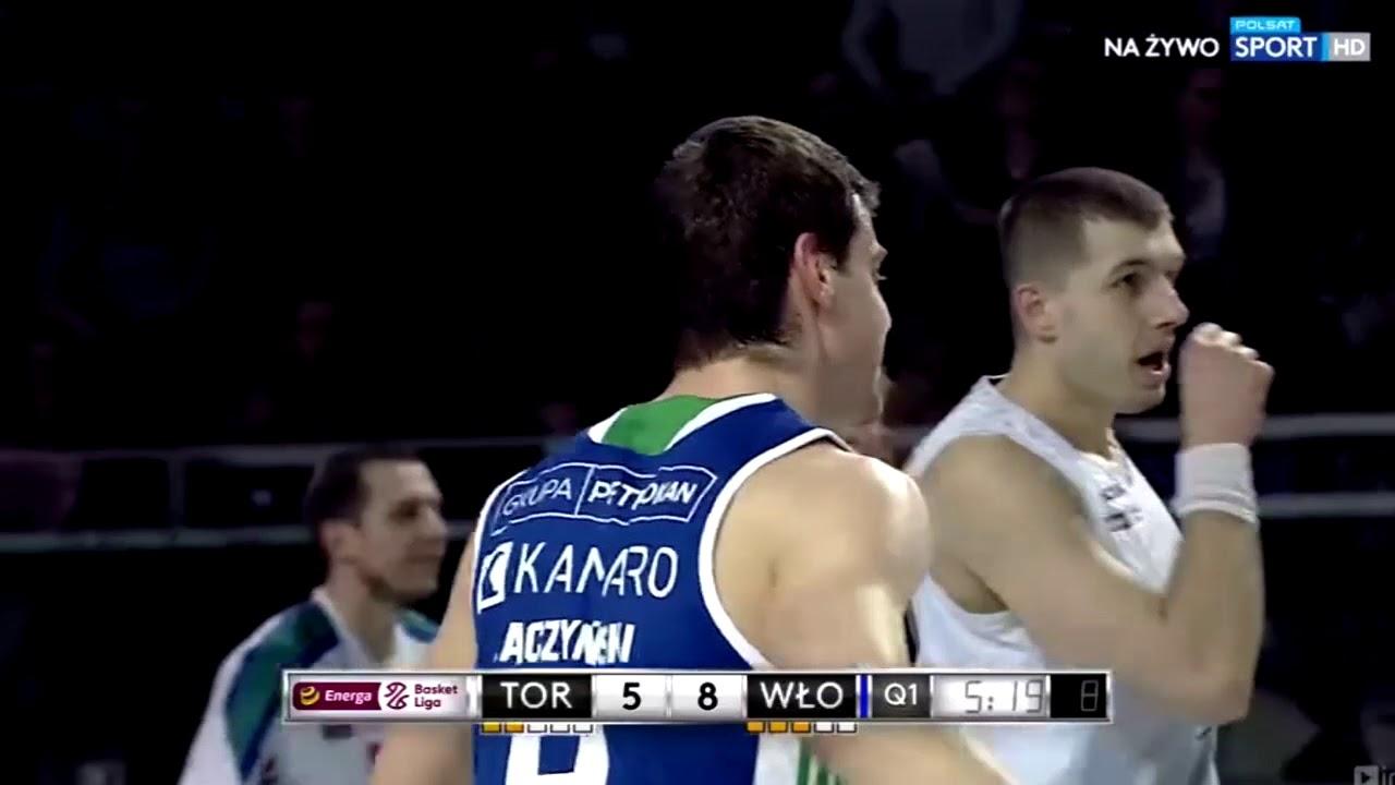 Łączyński zbiera i dobija z faulem! #EnergaBasketLiga #PLKPL