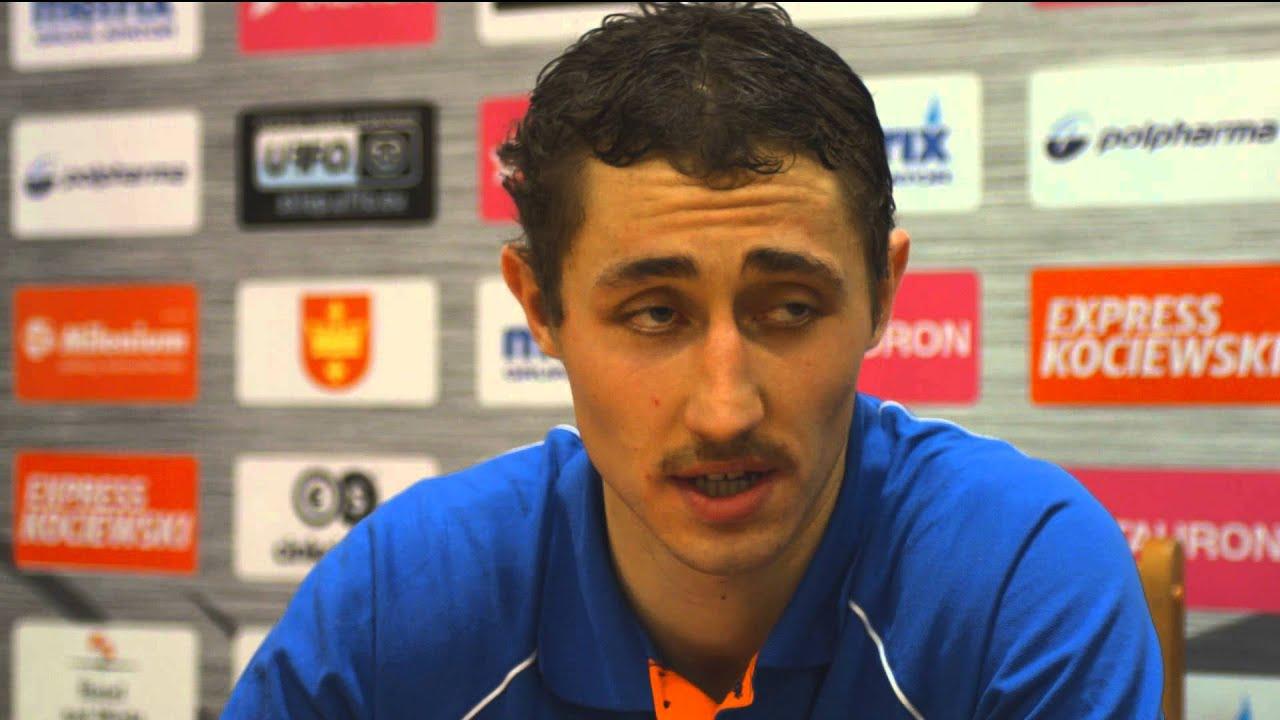 Łukasz  Diduszko  po meczu : Polpharma Starogard Gd - Stelmet BC Zielona Góra.