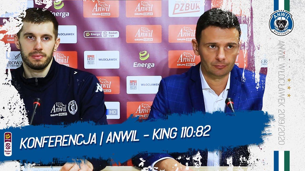 Konferencja prasowa | Anwil Włocławek - King Szczecin 110:82