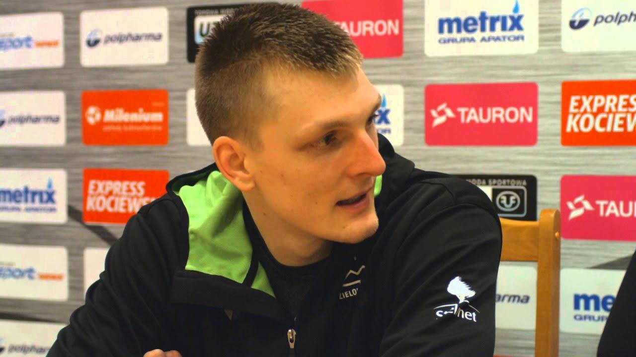 Karol Gruszecki po meczu : Polpharma Starogard Gd - Stelmet BC Zielona Góra