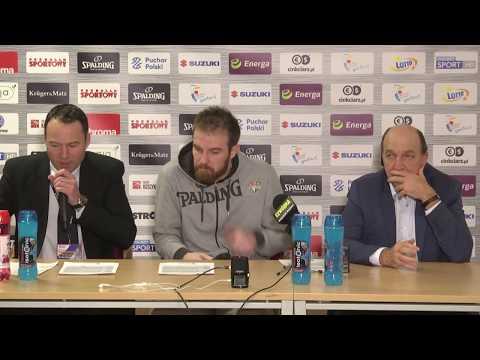 Konferencja po Półfinale Pucharu Polski - Stelmet Enea BC Zielona Góra