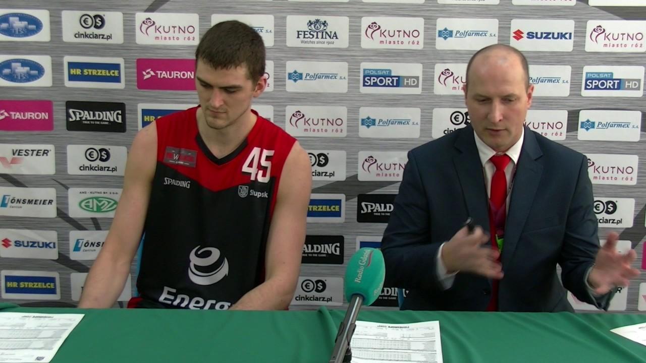 Konferencja pomeczowa Polfarmex Kutno - Energa Czarni Słupsk - 29.01.2017