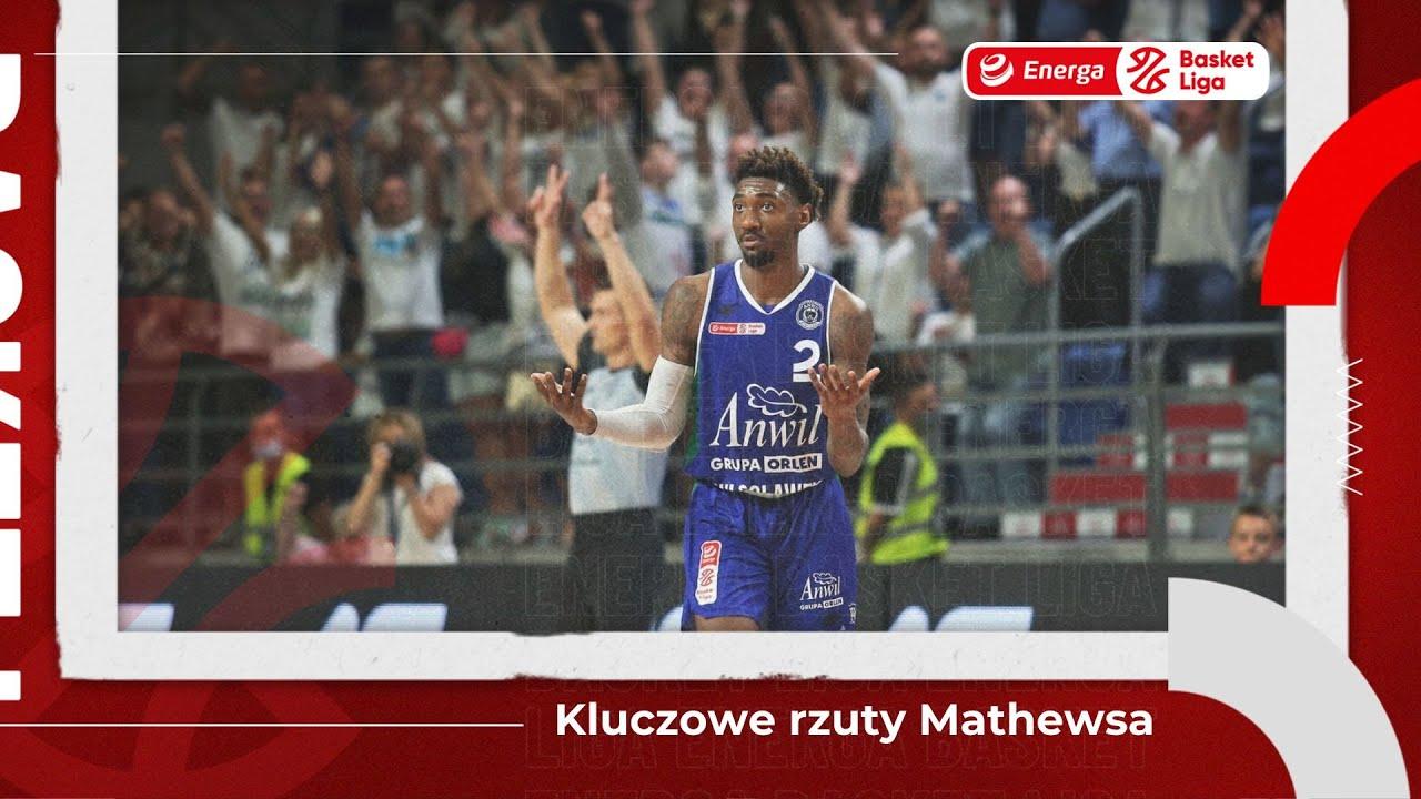 Kluczowe rzuty Mathewsa w czwartej kwarcie! #EnergaBasketLiga #PLKPL