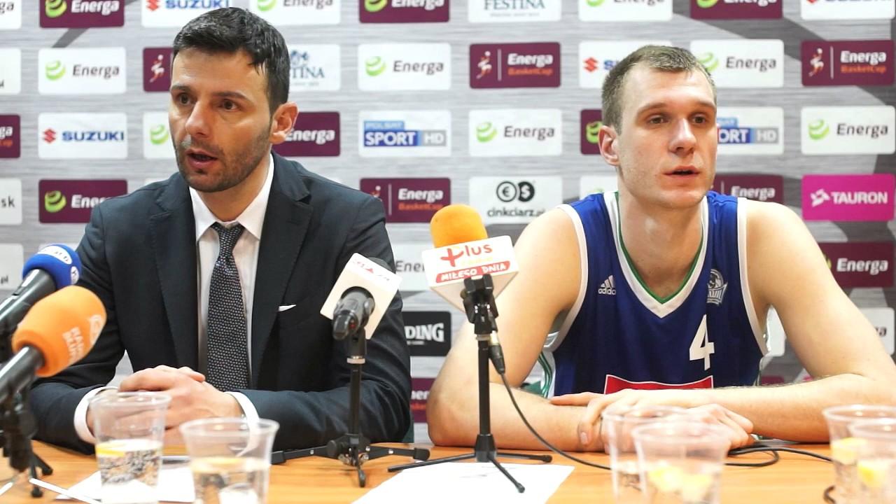 |Konferencja prasowa po meczu ENERGA CZARNI Słupsk - Anwil Włocławek 68:71