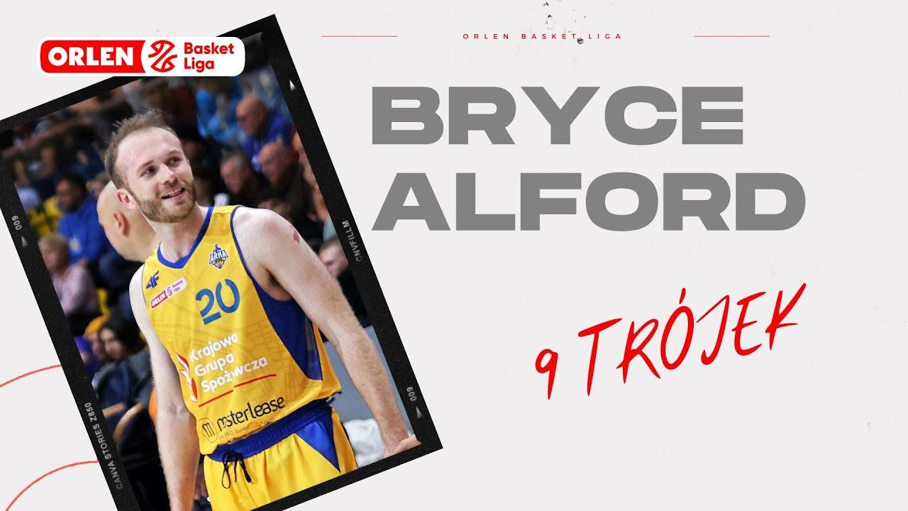 Bryce Alford - 9 trójek! #ORLENBasketLiga #plkpl