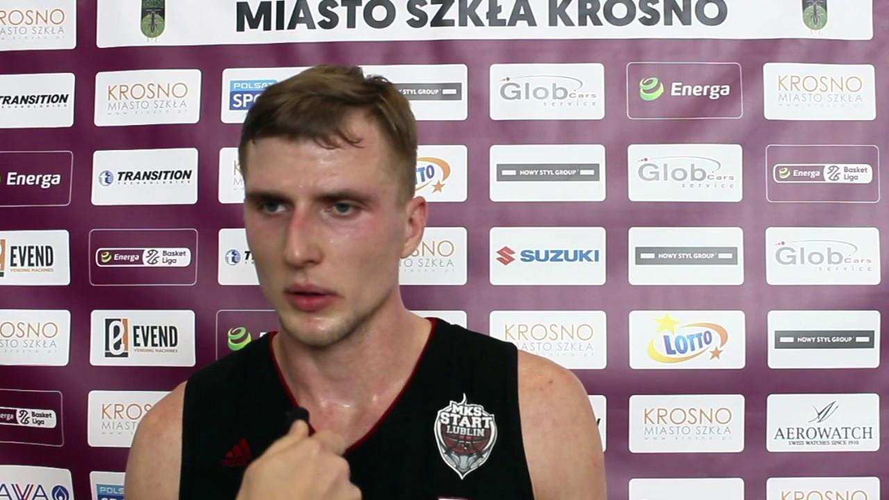 Miasto Szkła Krosno - TBV Start Lublin: Mateusz Dziemba