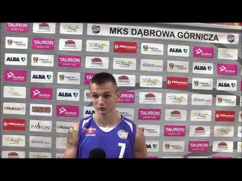 Grzegorz Grochowski po meczu z MKS Dąbrowa Górnicza