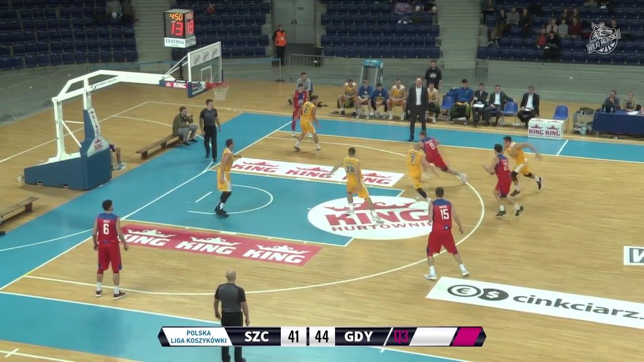 Skrót meczu King Szczecin - Asseco Gdynia 90:87