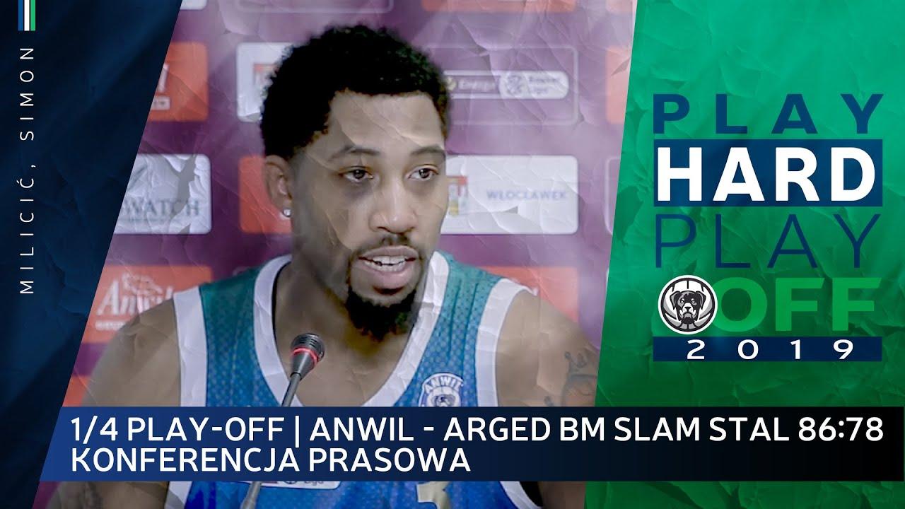 Ćwierćfinał #2 | Anwil - Arged BMSlam Stal 86:78 | Konferencja prasowa