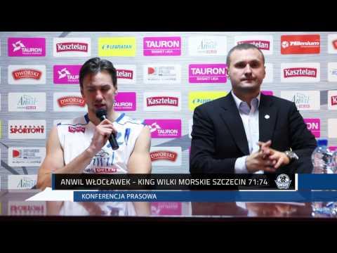 Anwil - King Wilki Morskie 71:74 | Konferencja Prasowa