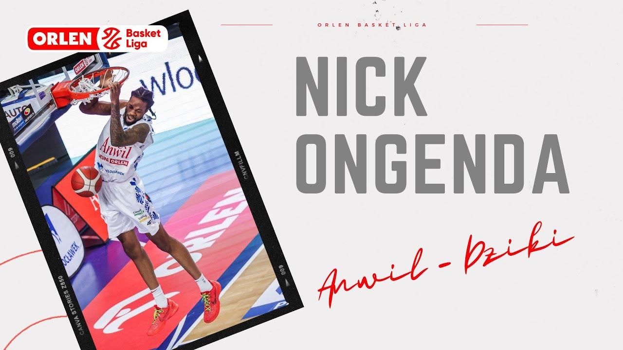 Nick Ongenda w meczu Anwil - Dziki #ORLENBasketLiga #PLKPL