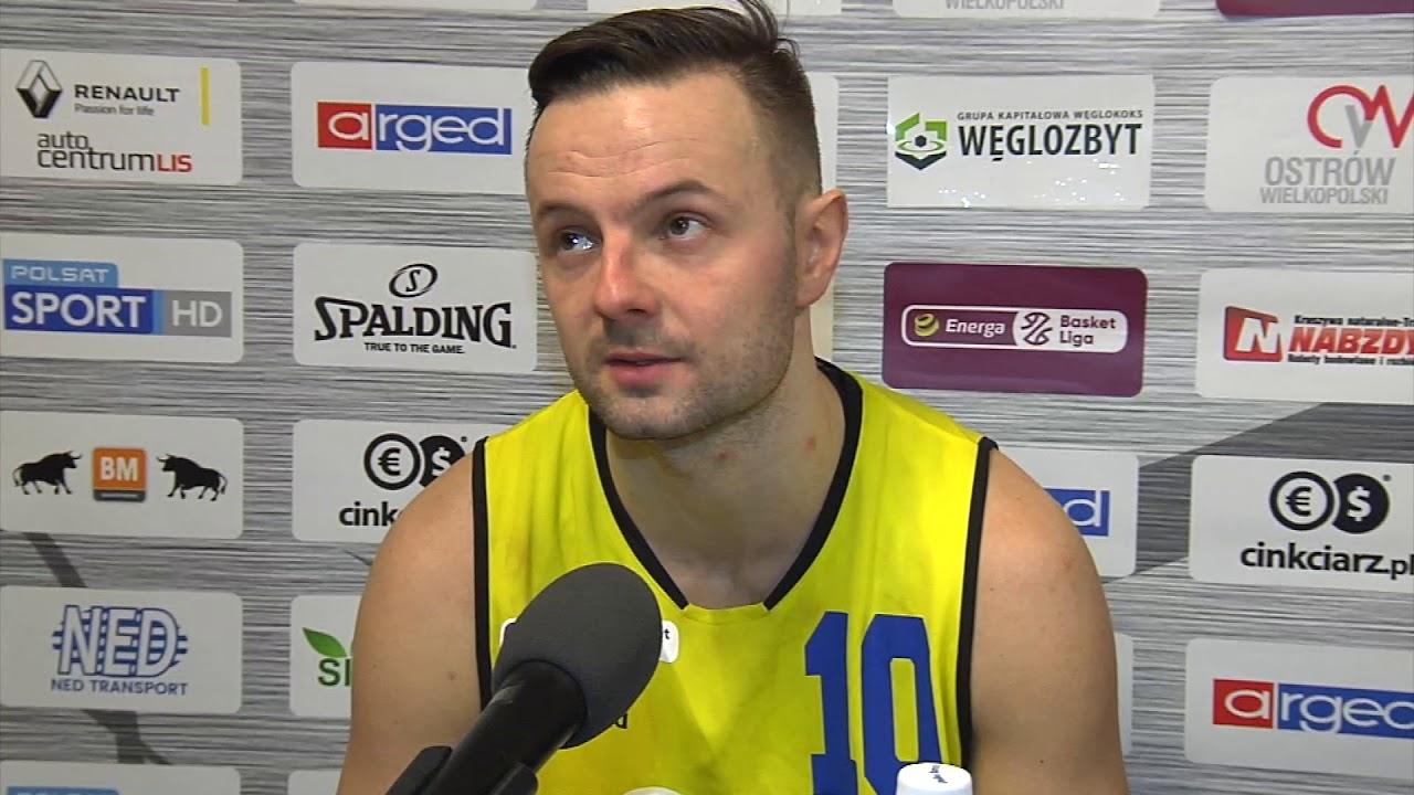 Konferencja prasowa po meczu BM Slam Stal - Miasto Szkła Krosno 7.II.2018