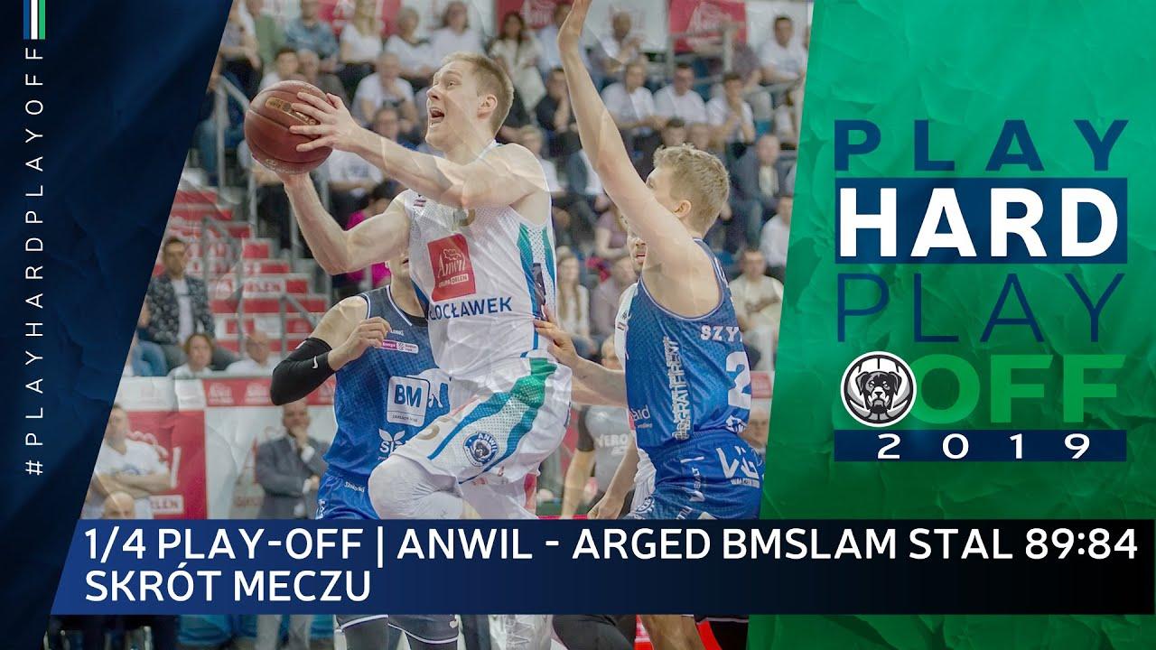 Ćwierćfinał #1 | Anwil - Arged BMSlam Stal 89:84 | Skrót meczu