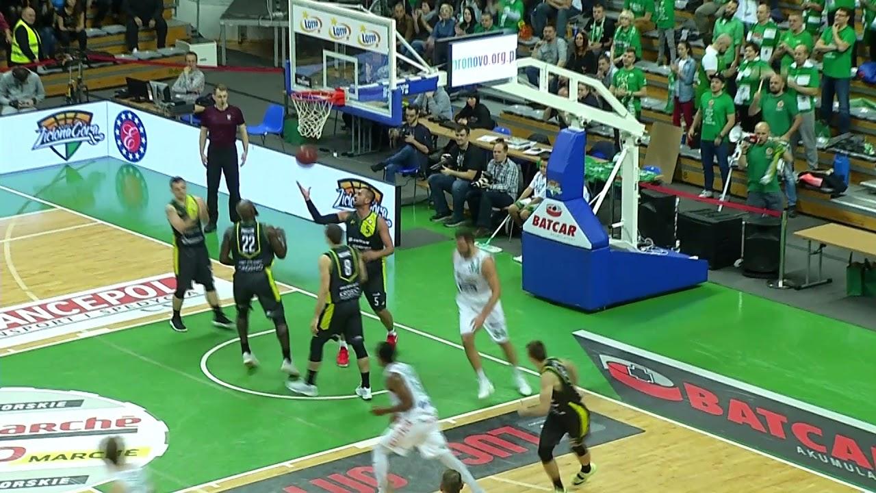 Stelmet Zielona Góra - Miasto Szkła Krosno 100:76 (skrót meczu)