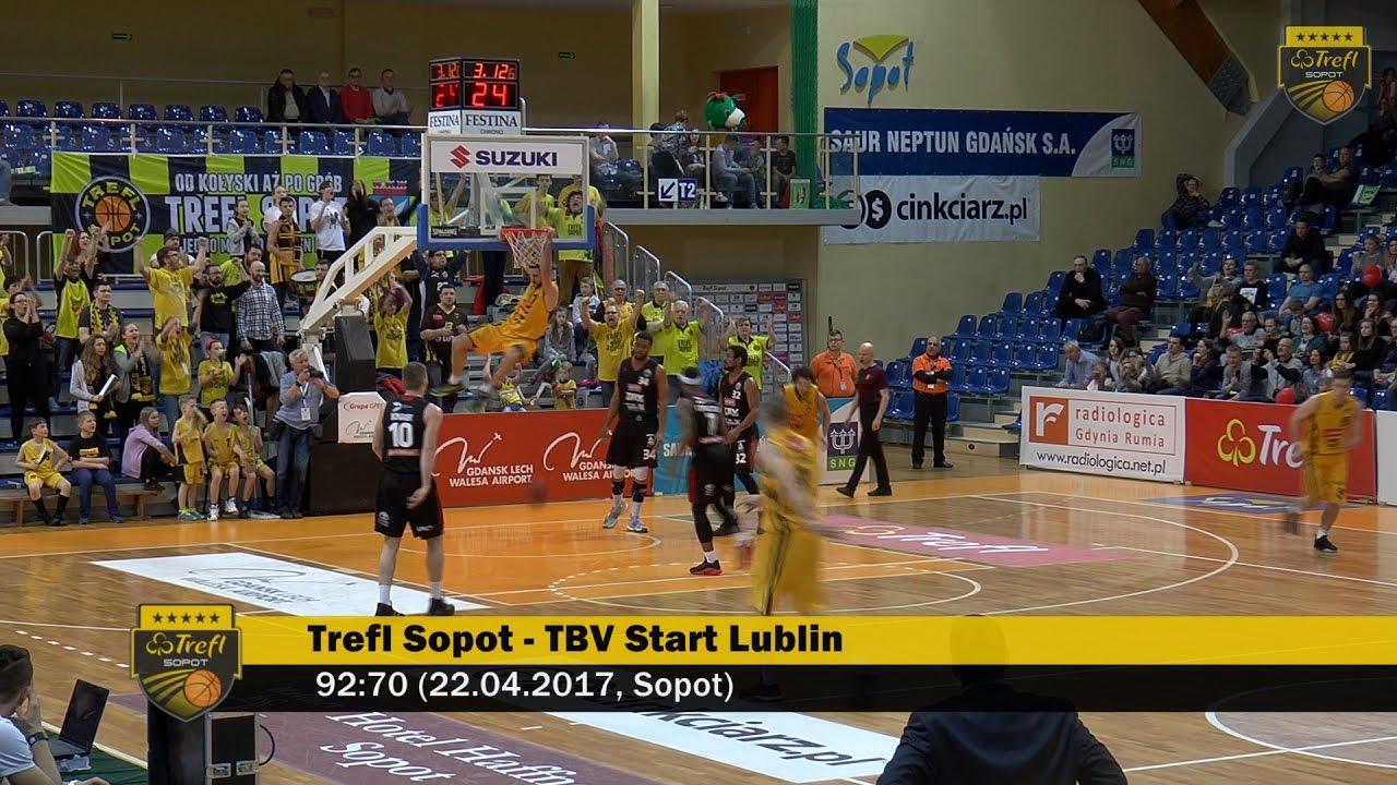 Trefl Sopot - TBV Start Lublin 92:70 | Trefl Sopot