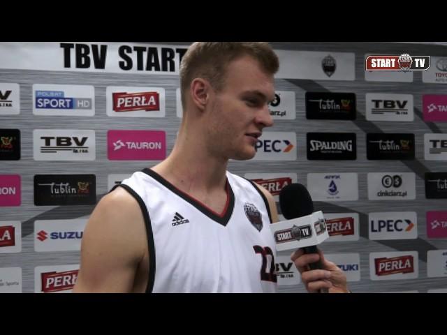 Wywiady po meczu TBV Start Lublin - Energa Czarni Słupsk | 28.10.2016