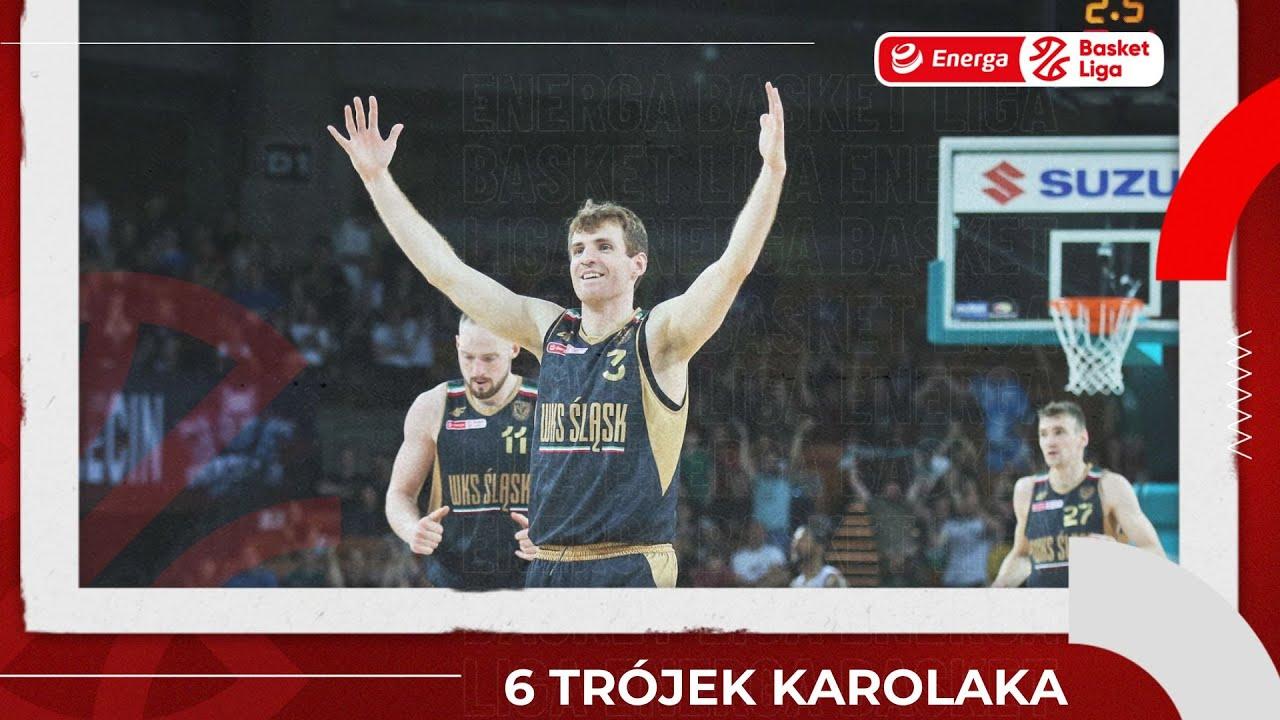 6 trójek Jakuba Karolaka w meczu nr 5 finałów #EnergaBasketLiga #plkpl