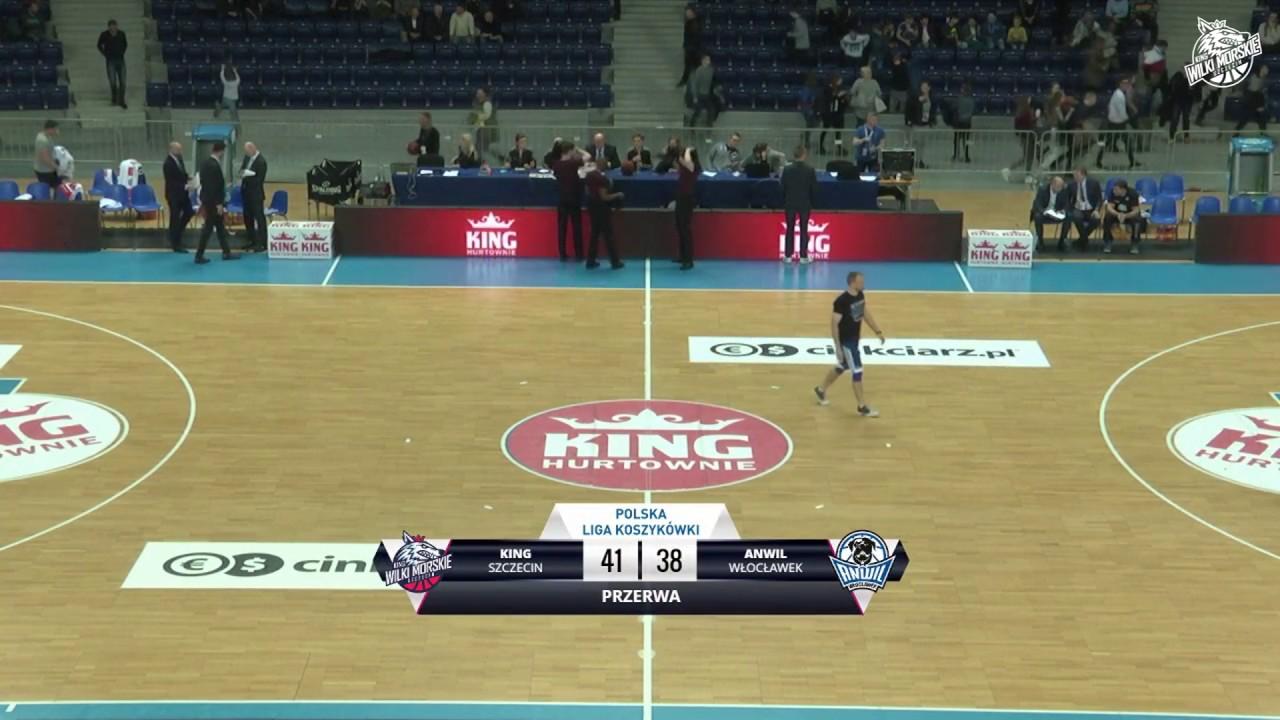 Skrót meczu King Szczecin - Anwil Włocławek 80:86