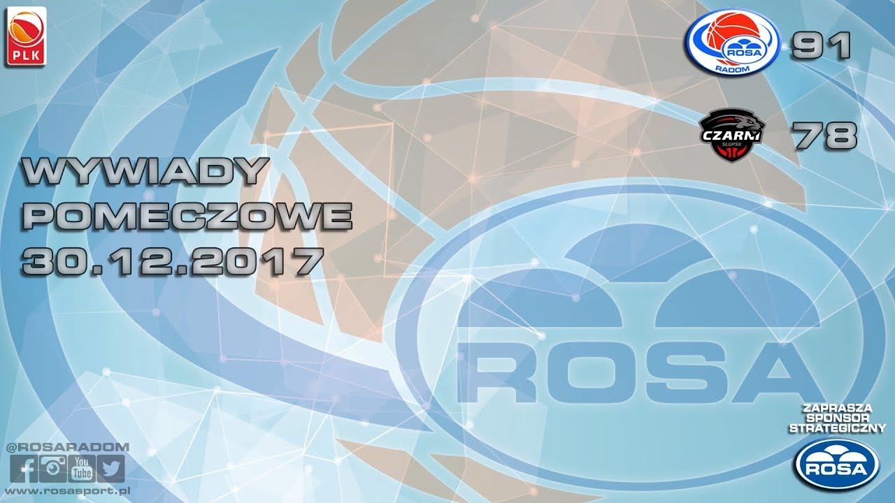 Wywiady po meczu ROSA Radom - Czarni Słupsk #plkpl