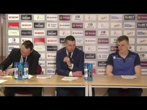 Konferencja po Ćwierćfinale Pucharu Polski - Polski Cukier Toruń