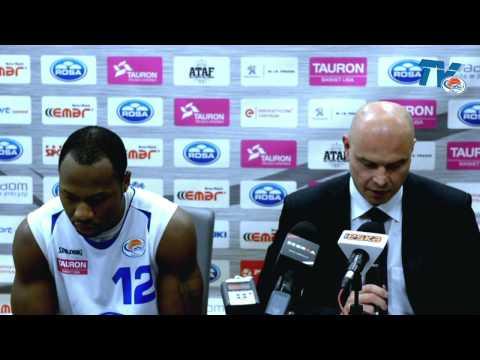 Rosa TV: Konferencja prasowa po meczu ROSA Radom - Anwil Włocławek 77:71 - 18.10.2014