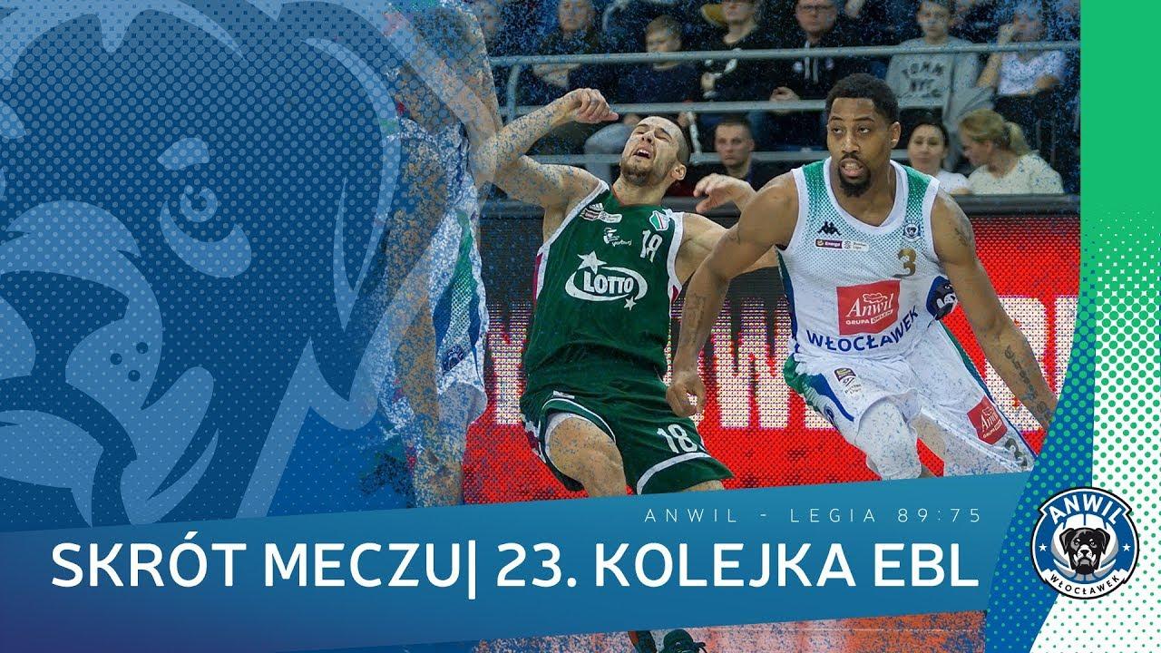 Anwil Włocławek - Legia Warszawa 89:75 | Skrót meczu