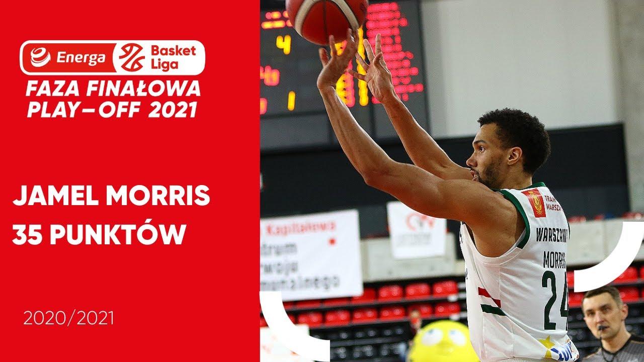 Jamel Morris - 35 punktów #EnergaBasketLiga #PLKPL