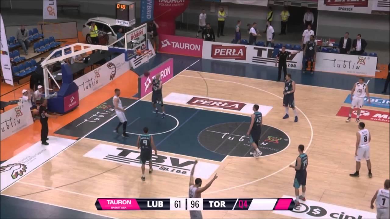 Marcin Salamonik & Bartosz Ciechociński - ALLEY-OOP na koniec meczu! #TBLPL