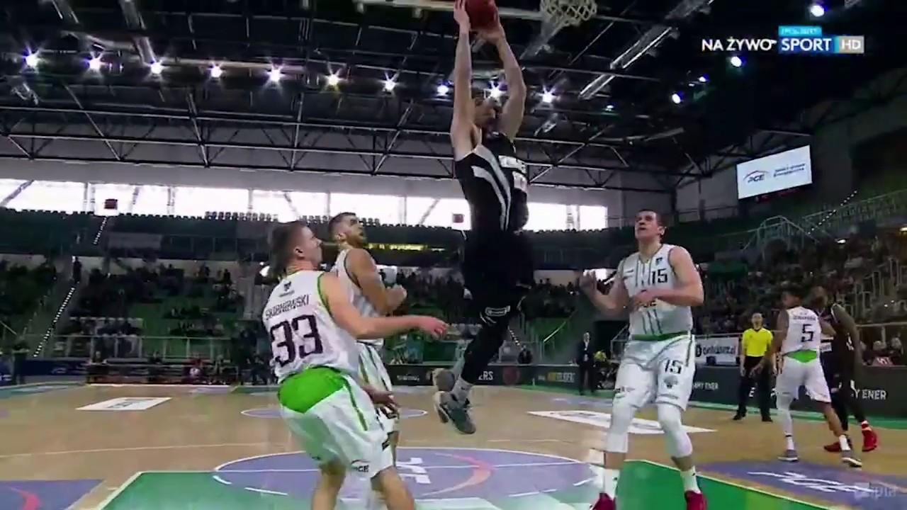 Widowiskowa współpraca Trottera z Zackiem! #EnergaBasketLiga #PLKPL