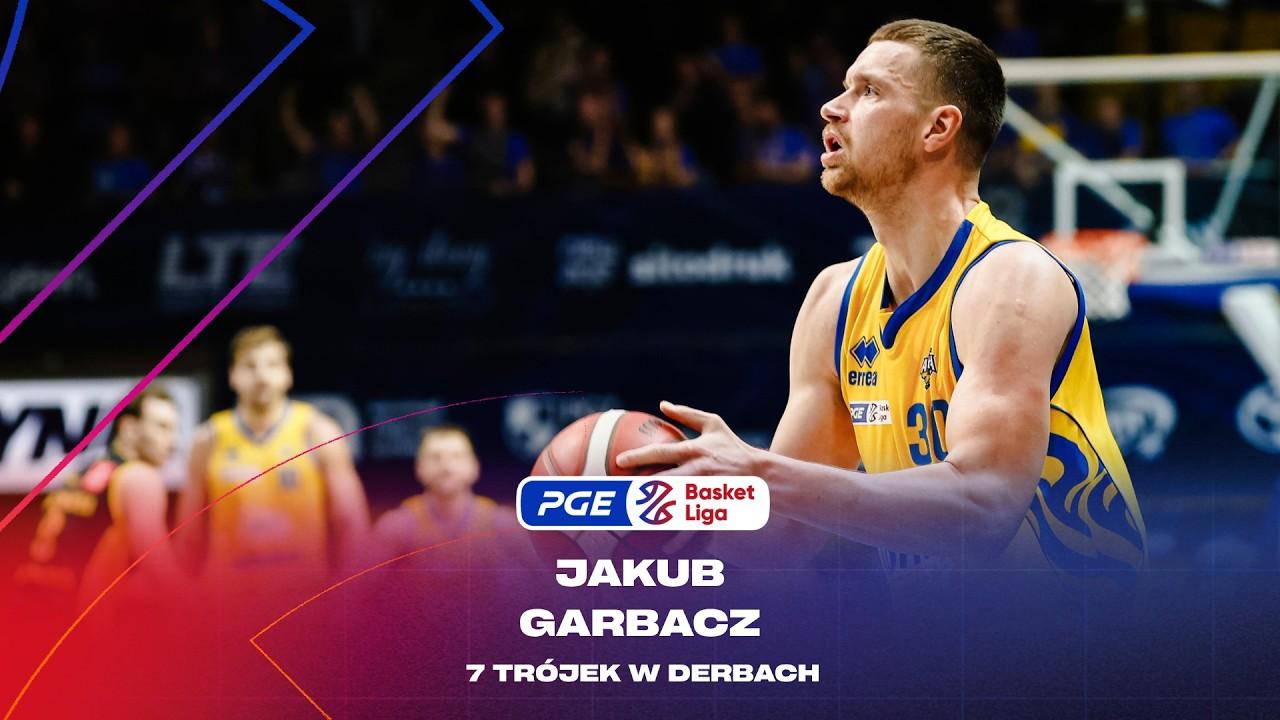JAKUB GARBACZ | 7 trójek w Derbach Trójmiasta
