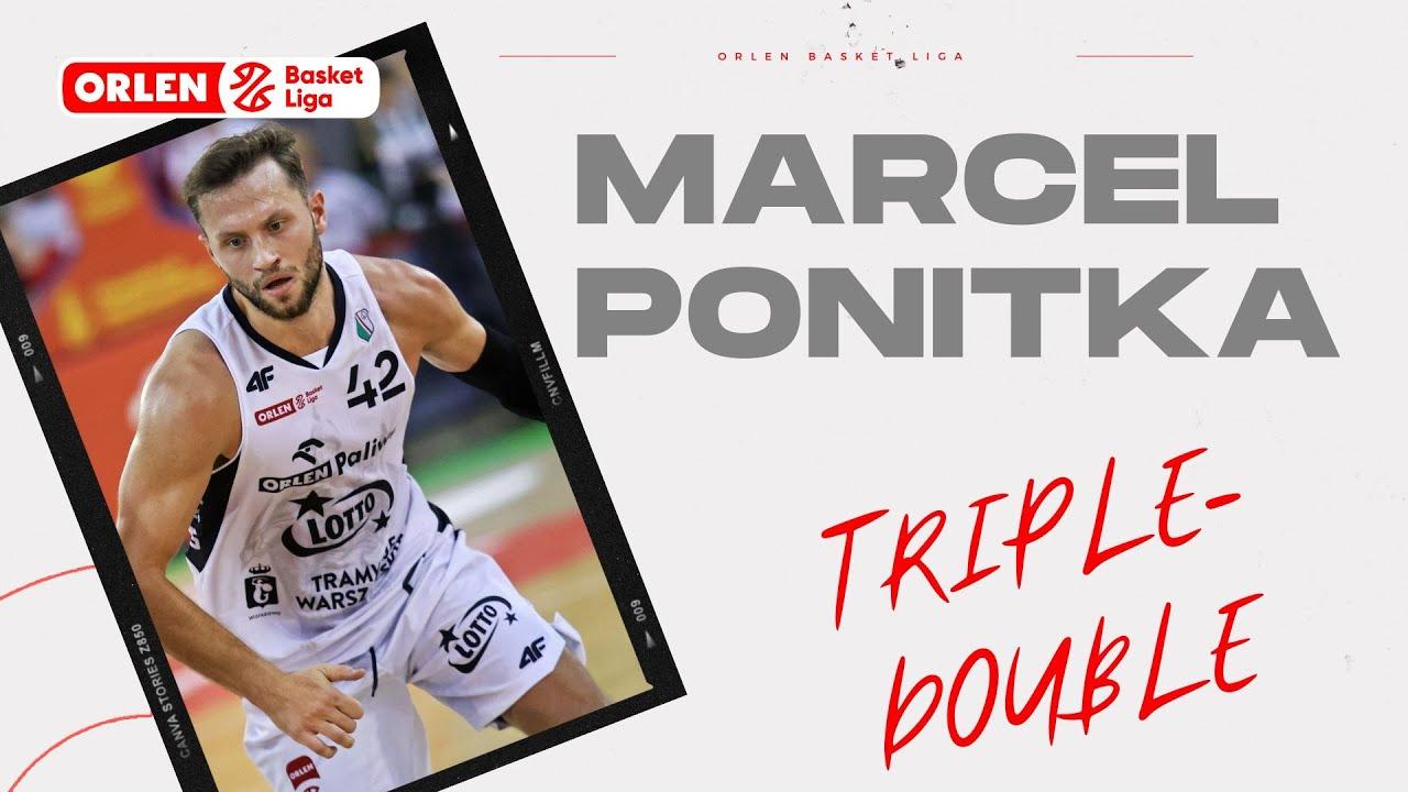 Marcel Ponitka - triple-double! #ORLENBasketLiga #plkpl