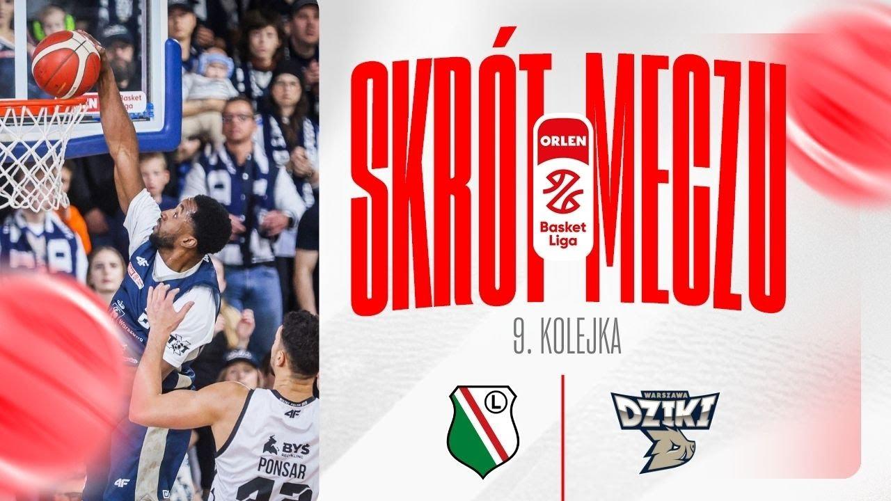SKRÓT | Legia - Dziki | 9. kolejka