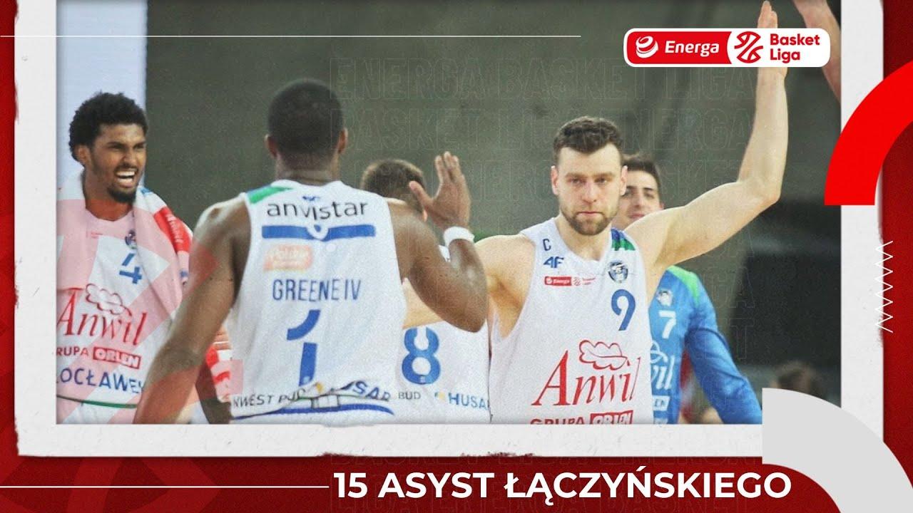 15 asyst Kamila Łączyńskiego #EnergaBasketLiga #PLKPL