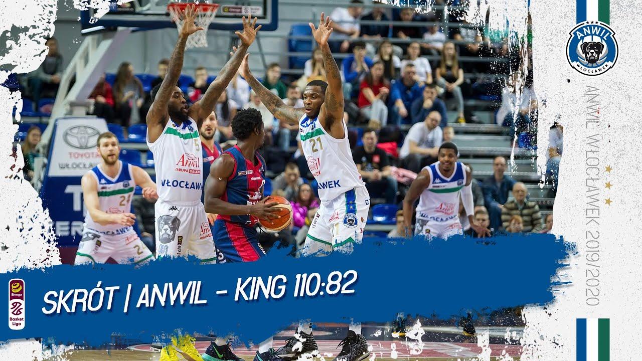 Skrót meczu | Anwil Włocławek - King Szczecin 110:82