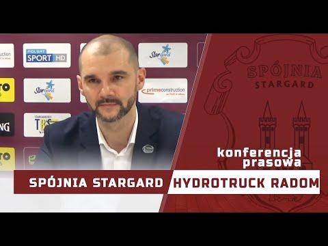 Konferencja po meczu Spójnia -  HydroTruck Radom