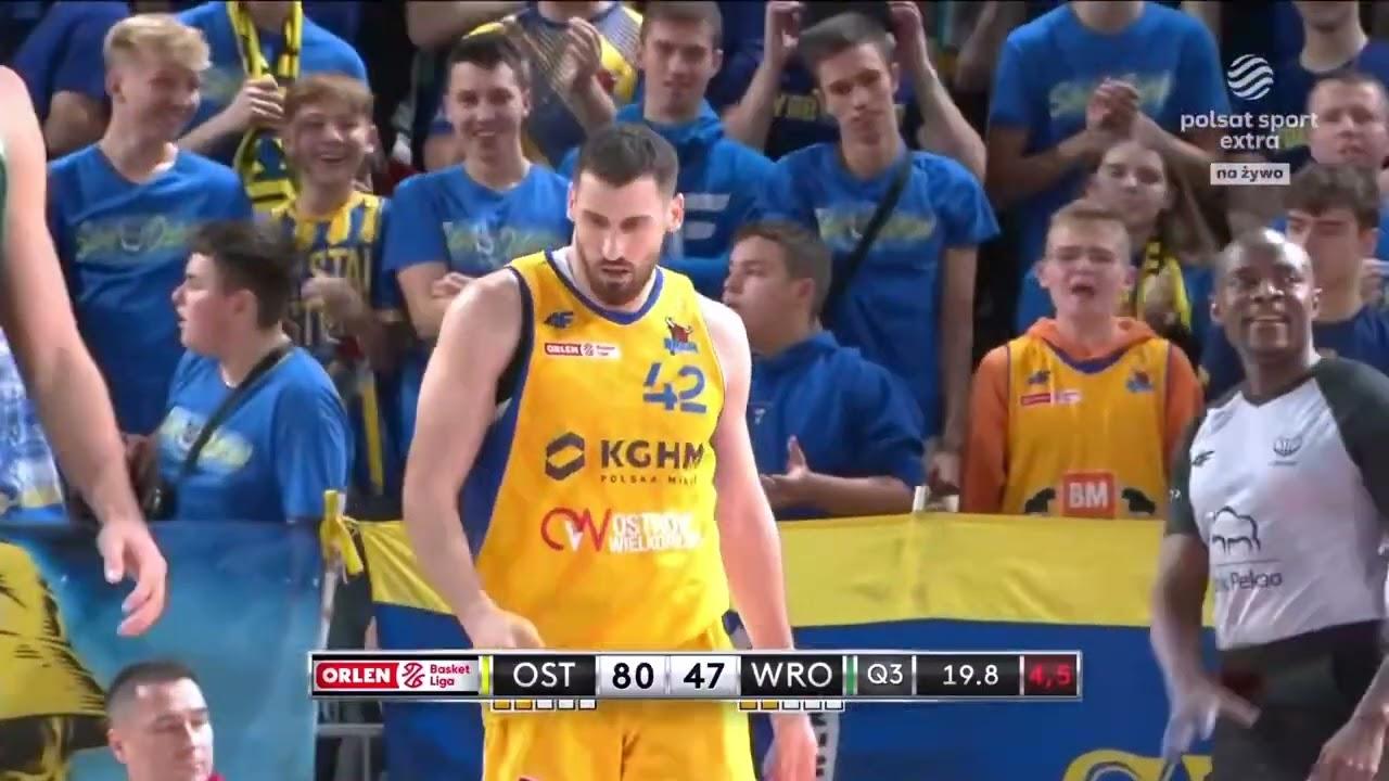 Nemanja Đurišić efektownie blokuje #ORLENBasketLiga #PLKPL