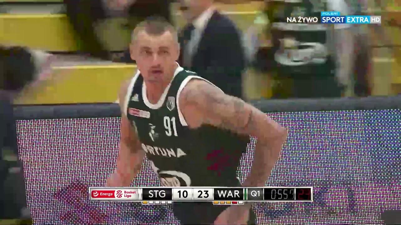 Dariusz Wyka nad koszem! #EnergaBasketLiga #PLKPL