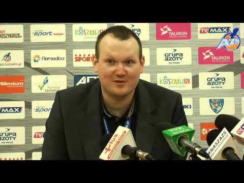 Konferencja prasowa po meczu, AZS Koszalin - Wikana Start Lublin 80:66, 11.04.2015