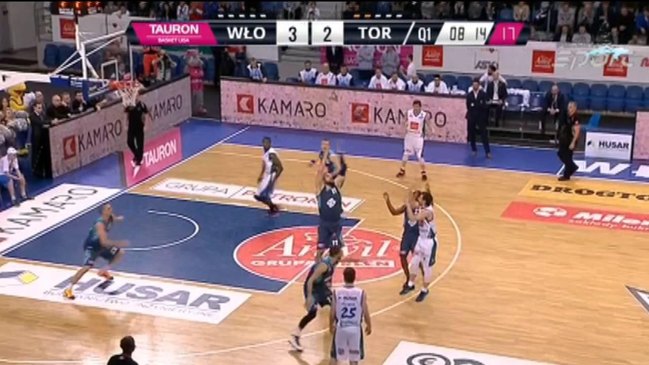 Alley-oop Kamila Łączyńskiego i Kervina Bristola