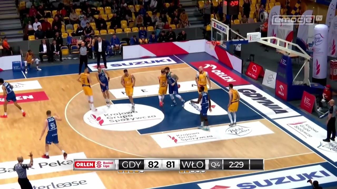  Victor Sanders przejął mecz w Gdyni! #ORLENBasketLiga #PLKPL