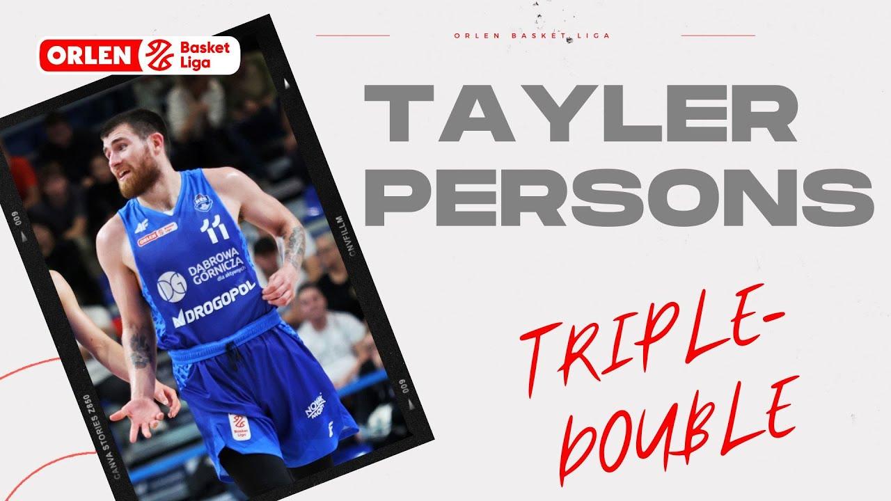 Tayler Persons - trzecie triple-double! #ORLENBasketLiga #plkpl