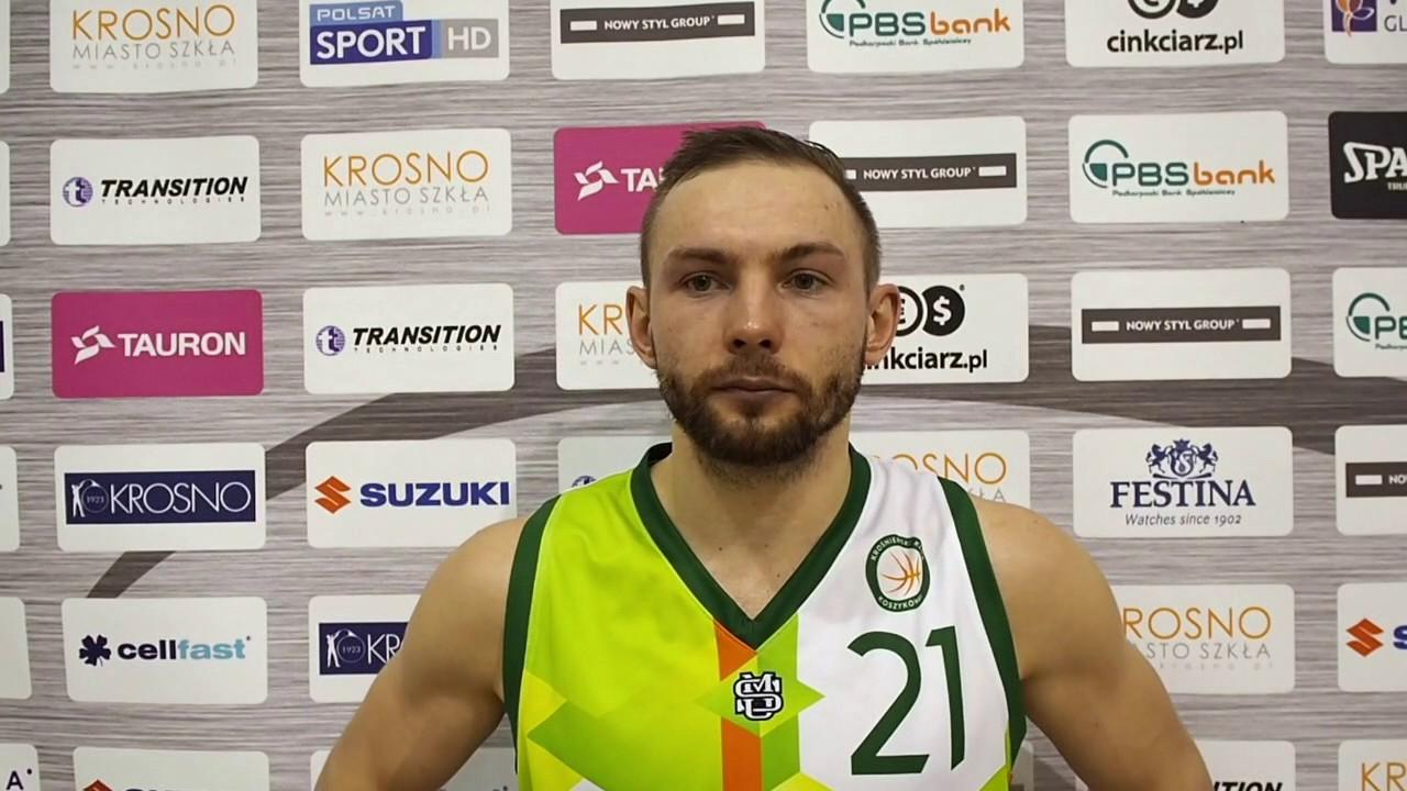 Wypowiedzi po meczu Miasto Szkła Krosno - Trefl Sopot: Dawid Bręk.