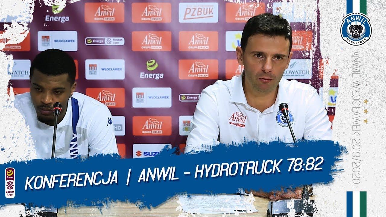 Konferencja prasowa | Anwil Włocławek - HydroTruck Radom 78:82